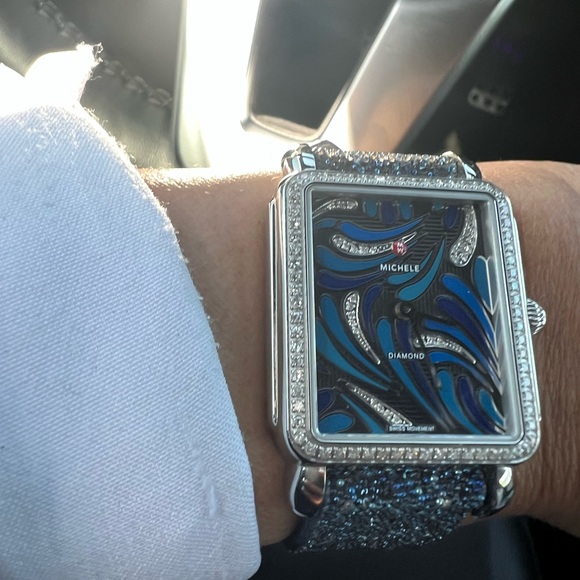 Michele diamond watch main image 9